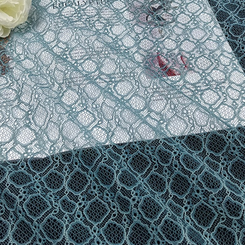 Lace Fabric Dress Cutwork Nylon for Women's Wear Wholesale Supplier 11